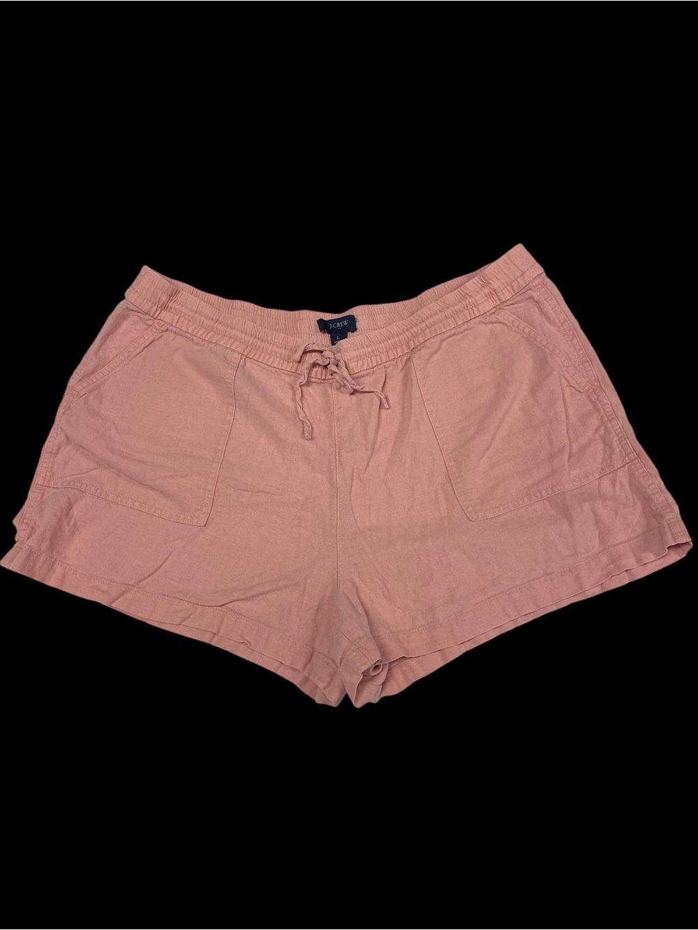 J. Crew Pink Drawstring Pocket Shorts
